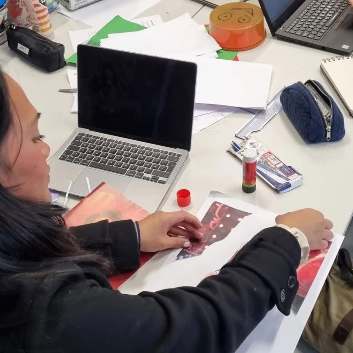 Kollasjer med fokus på sine drømmer