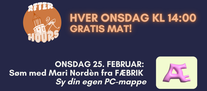 Foto: Plakat laget av Inger Falkenberg Grafisk brukergrensesnitt