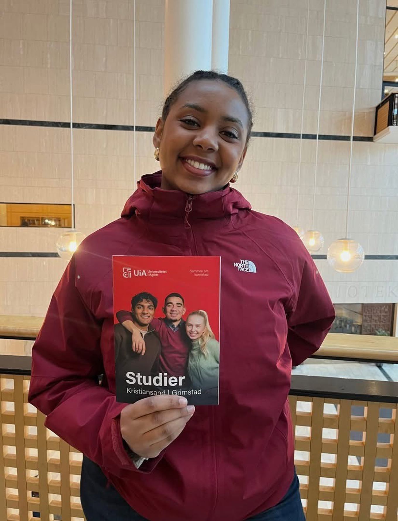 Vg3 elev på Universitetsbesøk