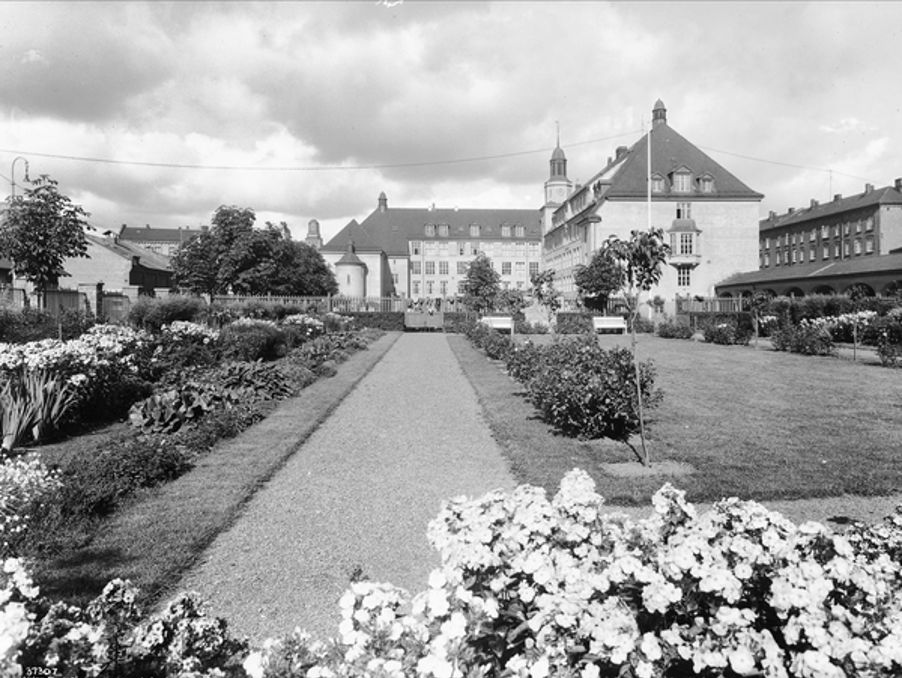 05 Foto: Wilse, Anders Beer/DEXTRA Photo, Teknisk museum. Bildetekst: Herslebs skole. 09.09.1931