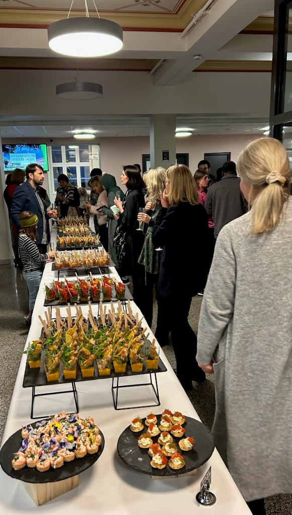 Lekker mat og mingling