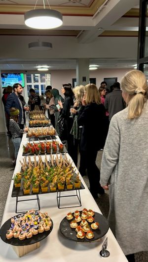 Lekker mat og mingling