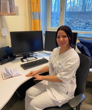 HO elev og praksis på Ullevål sykehus