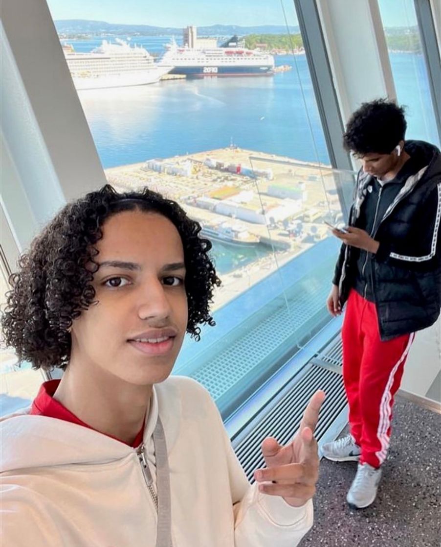 Foto: Elevselfie Besøk på Munchmuseet