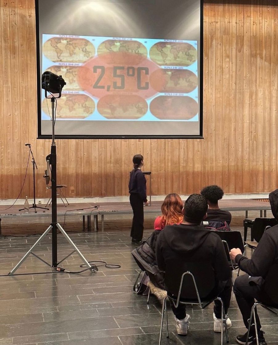 Foto: Marianne Haugerud Tverrfaglig prosjekt med Natur og ungdom på Gamle Munch