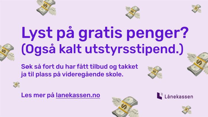 Informasjon fra Lånekassa